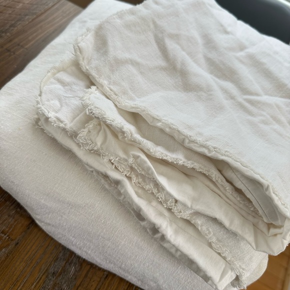 Casaluna Bedding Queen Casaluna Heavyweight Linen Blend Duvet